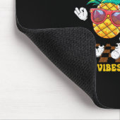 Retro Groovy Transfer Day Sticky Vibes Ivf Couple Mousepad (Ecke)