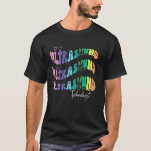 Retro Groovy Ultraschall-Technologe Ostertag So T-Shirt