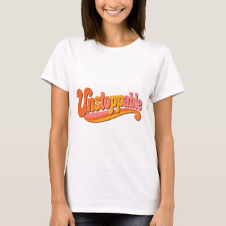 Retro Groovy Unaufhaltsam Vintage 70er Typografie T-Shirt