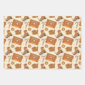 Retro Groovy Urlaub  Geschenkpapier Set (Vorderseite)