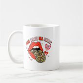 Retro Groovy Valentines Day Dress You Blow Me Away Kaffeetasse (Links)