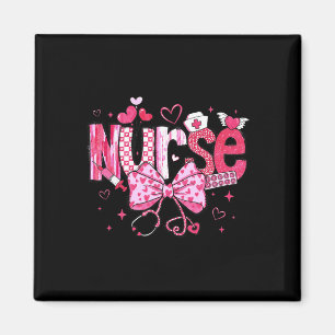 Retro Groovy Valentinstag-Shirts für Männer, Fraue Magnet