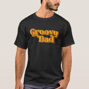 Retro Groovy Vater Funny Vintage 70er Party Matchi T-Shirt