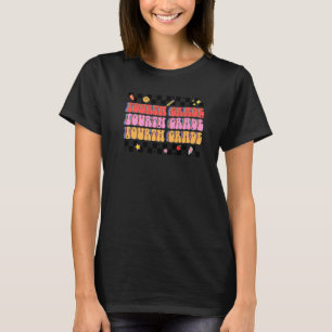 Retro Groovy Viertklässler T-Shirt