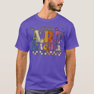 Retro Groovy Vintage Musik Kunst, Dichtung und Mus T-Shirt