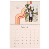 Retro Groovy Waves Bible Verse 12 Foto Gallery Kalender (Jan 2027)
