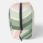 Retro Groovy Wavy Muster Waschbeutel (Rechts)