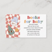 Retro Groovy Weihnachtsbuchanfrage Begleitkarte (Vorderseite)