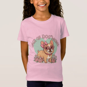 Retro Groovy Zeitalter der Hundemütter Frenchie T-Shirt