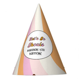 Retro Grooy Lass uns Geburtstag ghoul Halloween ge Partyhütchen