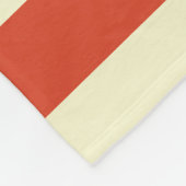 Retro große oberste gestreifte Fleece-Decke Fleecedecke (Ecke)