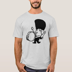 Retro große Trommel T-Shirt