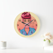 Retro Große Wanduhr (Zuhause)