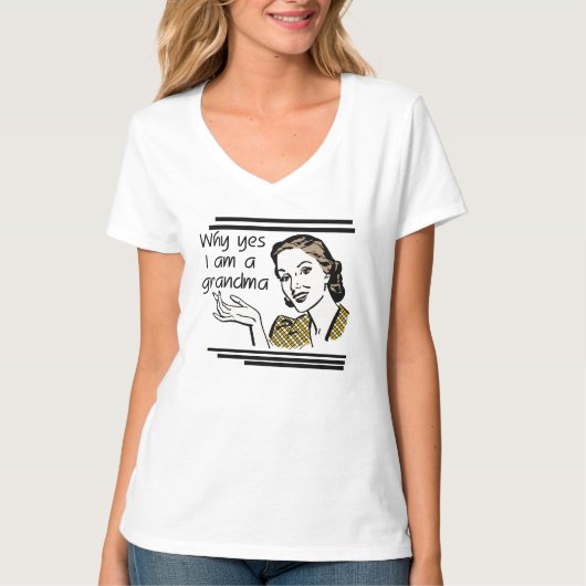 Retro Großmutter-T - Shirts und Geschenke (Vorderseite)