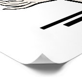 Retro Großmutter-T-Shirts und Geschenke Poster (Ecke)