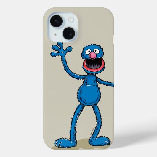 Retro Grover Case-Mate iPhone Hülle (Rückseite)