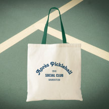 Retro Grün Après Pickle Ball Social Club