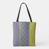 Retro Grün und Grau Tasche (Rückseite)