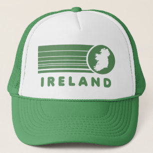 Retro grüner Fernlastfahrer-Hut Irlands Truckerkappe