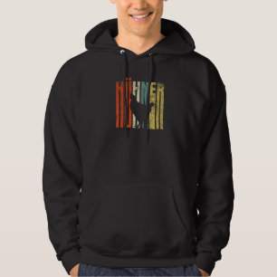 Retro-Grunge-Bauernhuhn-Spruch Hoodie