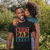 Retro Grunge Bester Vater je T-Shirt