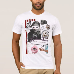 Retro-Grunge-Coquette-Ästhetik-Fotocollage T-Shirt