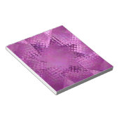 Retro Grunge halftone star Notizblock (angewinkelt)