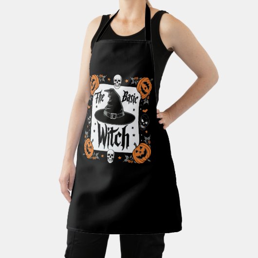 Retro Grunge Kerngehäuse Halloween Look Hexe Schürze (InSitu)
