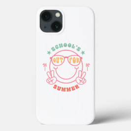 Retro Grunge "School's Out" Sommerdesign Case-Mate iPhone Hülle