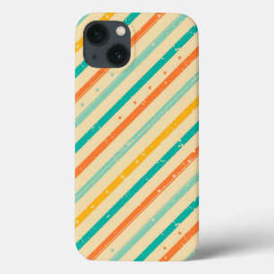Retro-Grunge-Streifen Case-Mate iPhone Hülle