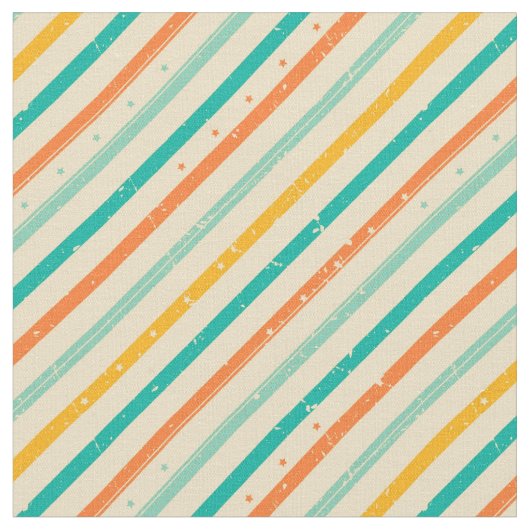 Retro Grunge Striped Pattern Stoff (Nahaufnahme)