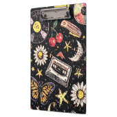 Retro Grunge Sunshine Bliss Klemmbrett (Links)