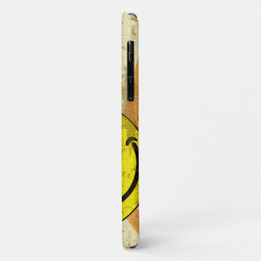 Retro Grungy Sonnendurchbruch Case-Mate iPhone Hülle (Hinten/Links)