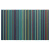 Retro Grünstreifengewebe des blauen Brauns des Stoff (Yard (91,4 cm))