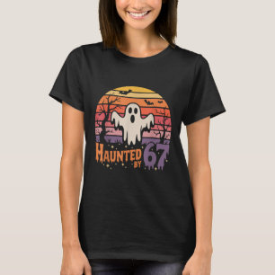 Retro Grusel-Meme 67 Sechs Sieben 6 7  T-Shirt