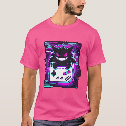 Retro-gruseliger Freund T-Shirt (Vorderseite)