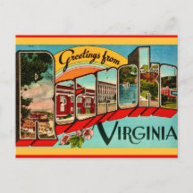 Retro-Grüße aus Roanoke, VA