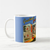 Retro-Grüße von Boise Kaffeetasse (Links)