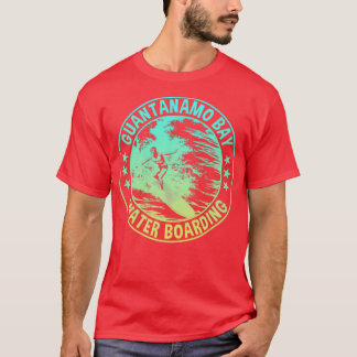 Retro Guantanamo Bay Waterboarding Gradient Style T-Shirt