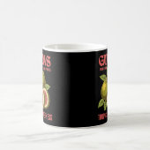 Retro Guavas Fruit Kommerzielle Grafik Art Stil Kaffeetasse (Mittel)