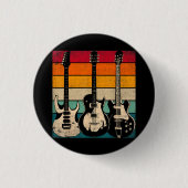 Retro Guitar Button (Vorderseite)