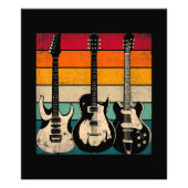 Retro Guitar Fotodruck (Vorne)