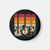Retro Guitar Magnet (Vorne)