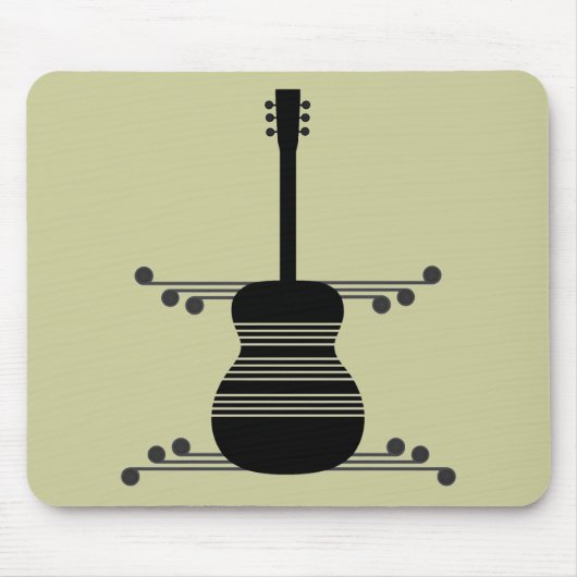 Retro Guitar Mousepad (Vorne)