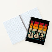 Retro Guitar Notizblock (Innenseite)