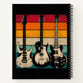 Retro Guitar Notizblock (Rückseite)