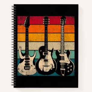 Retro Guitar Notizblock