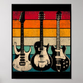 Retro Guitar Poster (Vorne)