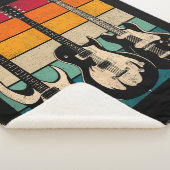 Retro Guitar Sherpadecke (3/4)