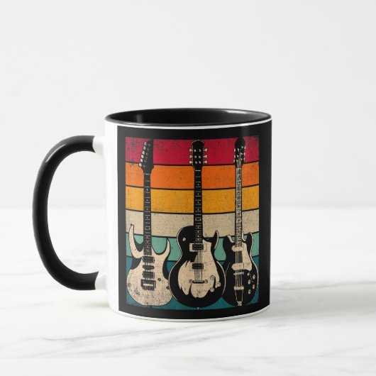 Retro Guitar Tasse (Links)